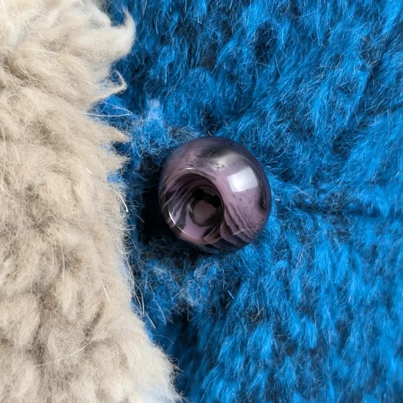 Vintage 1960s Mohair Coat Real Fur Collar | Union Made | Size XS/S - Picture 16 of 16